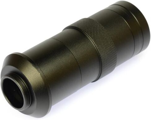 Industrial Telescope Lens, Microscope Lens 8X -100X Magnification Adjustable C-Mount Glass for Industrial Camera Magnifier in Kuwait