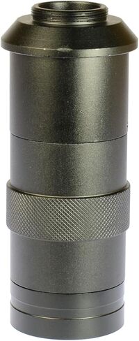 Industrial Telescope Lens, Microscope Lens 8X -100X Magnification Adjustable C-Mount Glass for Industrial Camera Magnifier in Kuwait