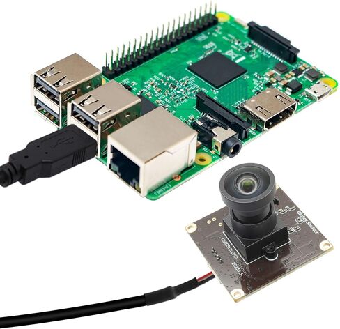 2MP Global Shutter USB Camera Module, 90FPS High Speed Camera | 120Degree Wide Angle Webcam, Golf Swing Camera for Windows, Linux, Android, Mac OS in Kuwait