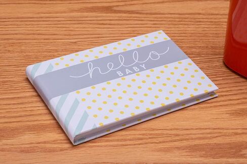 Malden International Designs Hello Baby Photo Album, 40-4x6, White in Kuwait