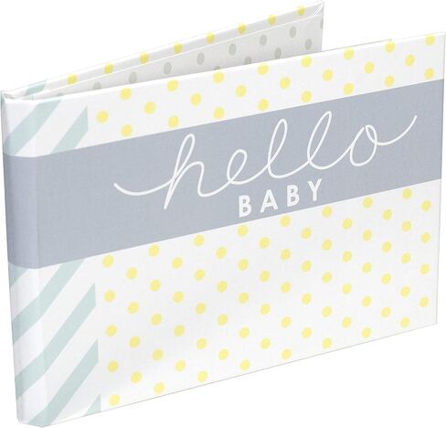 Malden International Designs Hello Baby Photo Album, 40-4x6, White in Kuwait