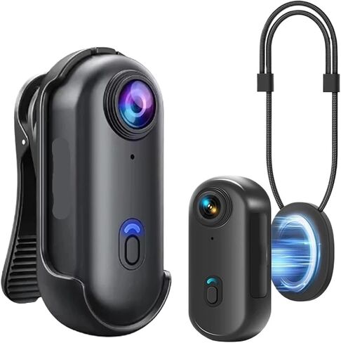 4K Waterproof Mini Wearable Body Camera WiFi Portable Helmet Cam for Motorcycle Bike Travel Outdoor Sports Vlog Recording in Kuwait