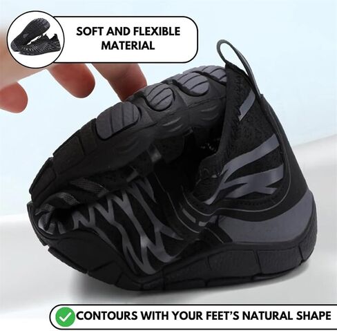 Grounding Shoes with Copper,Barefoot Grounding Shoes for Men Women with Copper, Waterproof Non-Slip Hike Barefoot Footwear Womens Mens in Kuwait