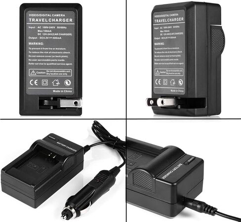 Battery Charger for Panasonic PV-GS50, PV-GS55, PV-GS65, PV-GS69 Camcorder in Kuwait