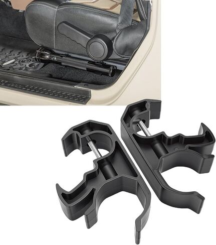Aramox Flashlight Mounting Bracket, Unlimited 4 Door JL 2018-2025 No Drill Installation Flashlight Holder Bracket in Kuwait