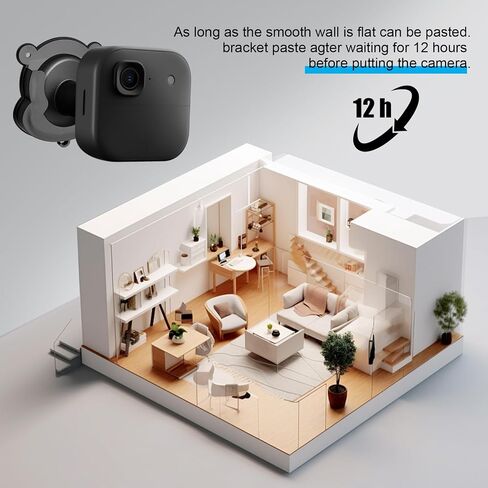 Wall Mount Bracket Compatible with Blink Outdoor 4/2K+, Mini 2/Mini Cameras: 3-Pack Wall Mount Bracket, Secure & Removable in Kuwait