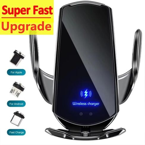 Gravity Car Phone Mount for Honda Civic Accord | Thickened 20% Hook Auto Clamping Vent Holder Road Trip Navigation Alloy Build in Kuwait