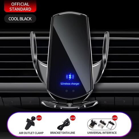 Gravity Car Phone Mount for Honda Civic Accord | Thickened 20% Hook Auto Clamping Vent Holder Road Trip Navigation Alloy Build in Kuwait
