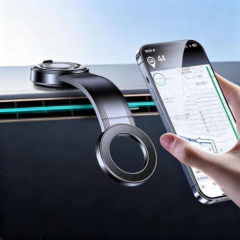 Flexible Magnetic Car Phone Holder for Cadillac Escalade 2024-2026, Dashboard Car Phone Holder Car Mount Bendable for All Smartphones in Kuwait