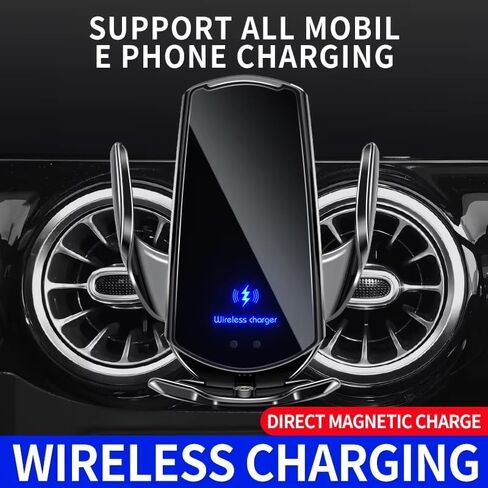 Gravity Car Phone Mount for Kia Forte Optima Rio Cadenza | Thickened 20% Hook Auto Clamping Vent Holder Road Trip Navigation Alloy Build in Kuwait