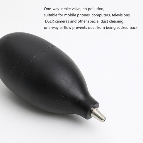 Rubber Air Duster for Camera Lens Maintenance, Handheld Blower for Electronics Keyboard DSLR, Lens Filter Care Tool for Debris Removal in Kuwait