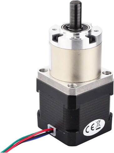 Stepper Motor Nema 17 Stepper Motor 27:1 Planetary Gearbox 4-Lead 42 Motor Extruder Gear Stepper 1.68A in Kuwait