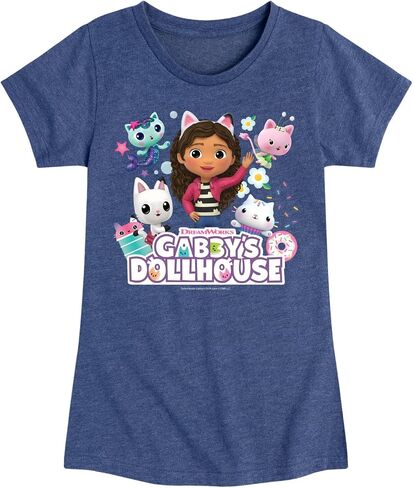 Gabby's Dollhouse - Group - Toddler and Youth Girls Fitted Tee in Kuwait