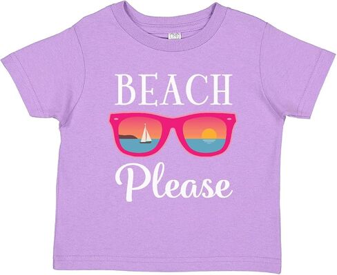 inktastic Beach Please Sunglasses Toddler T-Shirt in Kuwait