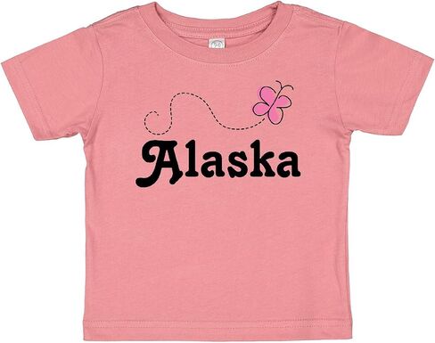 inktastic Alaska Butterfly Baby T-Shirt in Kuwait