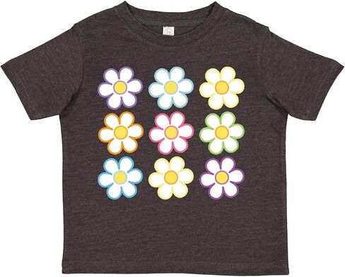 inktastic Daisy Flowers Vintage Retro Toddler T-Shirt in Kuwait
