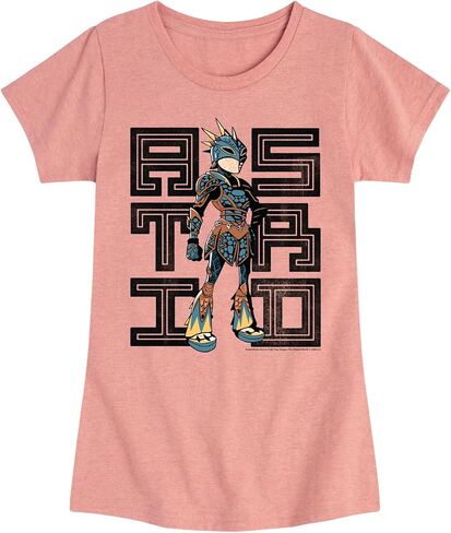 How to Train Your Dragon - Astrid Stacked - Girls Fiited Tee in Kuwait
