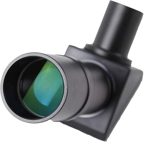 Monocular Telescope, High Power 90° Astronomical Telescope Eyepiece Finderscope Plastic with Dust Cap Black 6X30 Lightweight for Specific Area Observation Binoculars in Kuwait