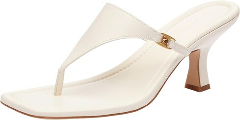 Coach Women's Heritage C Plaque Thong Sandal in Kuwait