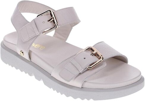 Revere Cyprus Women’s Sandals – Premium Leather, Adjustable 3-Strap Fit Walking Sandals, Arch Support – Lightweight, Stylish & Comfortable for Travel & Daily Wear in Kuwait