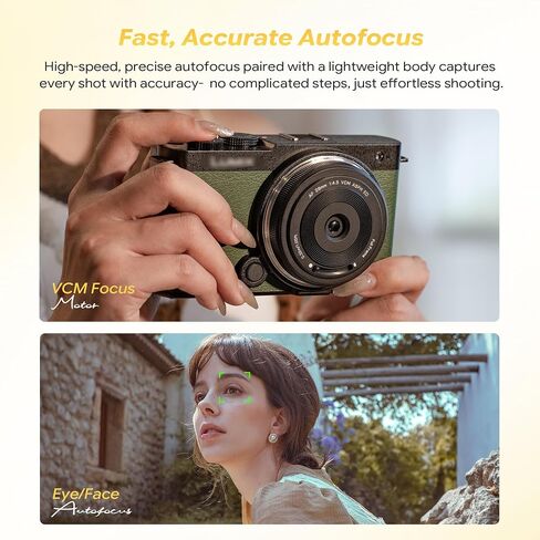 VILTROX 28mm F4.5 Pancake Lens for Sony E - Auto Focus Ultra-Thin Prime Wide Angle Full Frame Lens in Kuwait