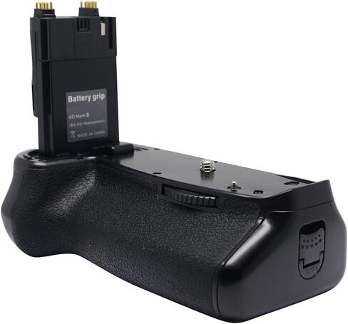 Camera Battery Grip, Compatible for Canon 6DII BG-E21 Battery Grip | Fit 6DII 6D Mark II, vertical shutter grip, DSLR replacement holder in Kuwait