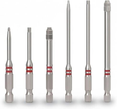 All-in-One Pagoda Hex Screwdriver Bit Set Magnetic Hexagonal Shank Alloy Steel Drivers Impact Drill Bit Kit 6 Piece in Kuwait