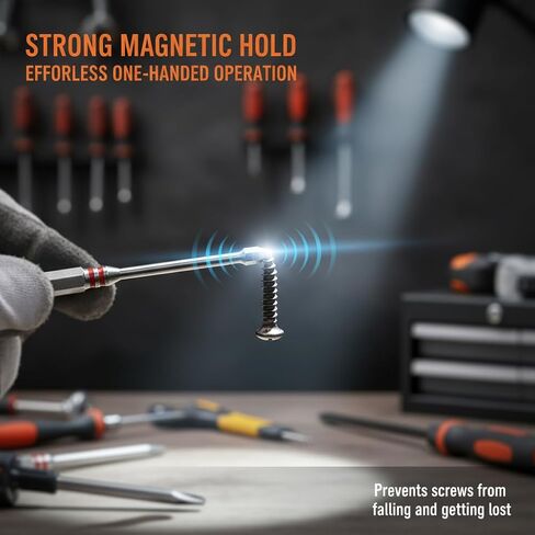 All-in-One Pagoda Hex Screwdriver Bit Set Magnetic Hexagonal Shank Alloy Steel Drivers Impact Drill Bit Kit 6 Piece in Kuwait