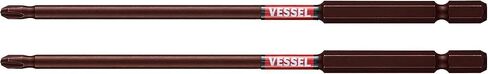 VESSEL Recessed SAKISUBO Bit(2 piece set) [No.SS162150] (Ph No.2 x O/D 4.5 x 150 2PC Set) (Japan Import) in Kuwait