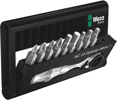 WERA Bit-Check with Bits & Ratchet Set of 10 5073645001 in Kuwait