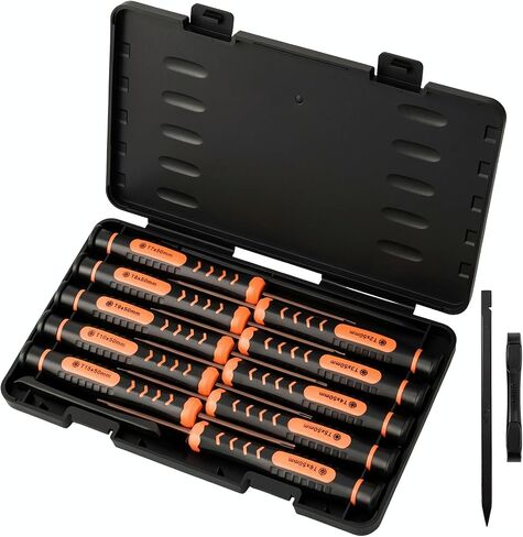 Torx Screwdriver Set with Case, NEWFIX 10-Piece T2-T15 Small Torx Security Bits with T2 T3 T4 T5 T6 T7 T8 T9 T10 T15 Star Driver Tool Kit for Apple,Macbook,Xbox,PS4,PS5,Computer,Knives & Ring Doorbell in Kuwait