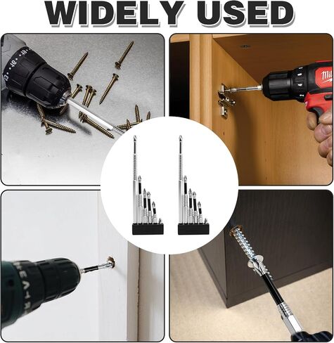 14pcs Silver K5 Anti-Slip Impact Drill Bit Set， Magnetic Screwdriver Bit Set High-Magnetic Fixion Tools for DIY Pro Use Home Workshop Repair in Kuwait