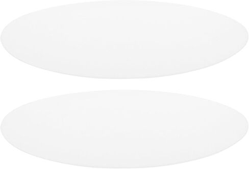 IMIKEYA 2pcs round Acrylic Ceiling Light Diffuser Cover with Anti-glare Feature and Simple Installation, White Lampshade Diffuser for LED Ceiling Lights Suitable for Home and Office Use in Kuwait