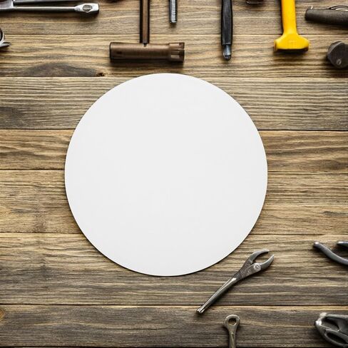 IMIKEYA 2pcs round Acrylic Ceiling Light Diffuser Cover with Anti-glare Feature and Simple Installation, White Lampshade Diffuser for LED Ceiling Lights Suitable for Home and Office Use in Kuwait