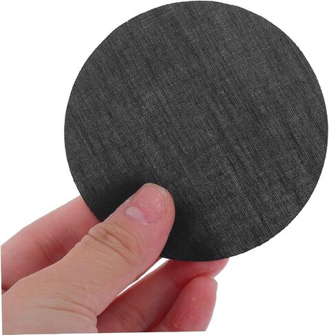 Gatuida 2pcs Circular Black Cloth Lampshade Diffuser Panel for Ceiling and Reading Lights, Detachable and Easy to Maintain Light Shield Cover with Anti-glare Function for LED Spotlight in Kuwait