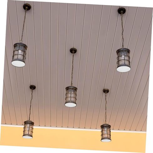Mikikit 5pcs round White Acrylic Lamp Shade Diffuser 4 Inch Anti-glare Light Cover for Ceiling Lights with Easy Installation and Warping Resistance, for Home and Reading Corners in Kuwait