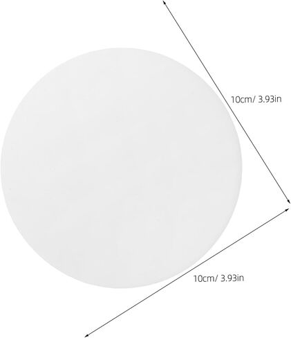 Mikikit 5pcs round White Acrylic Lamp Shade Diffuser 4 Inch Anti-glare Light Cover for Ceiling Lights with Easy Installation and Warping Resistance, for Home and Reading Corners in Kuwait