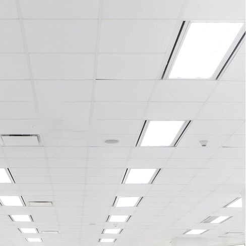DOITOOL 3pcs LED Light Diffuser Cover Rectangle Frosted White Acrylic Panel Resisting Yellowing and Consistent Brightness for Kitchen and Office Ceiling Lights in Kuwait