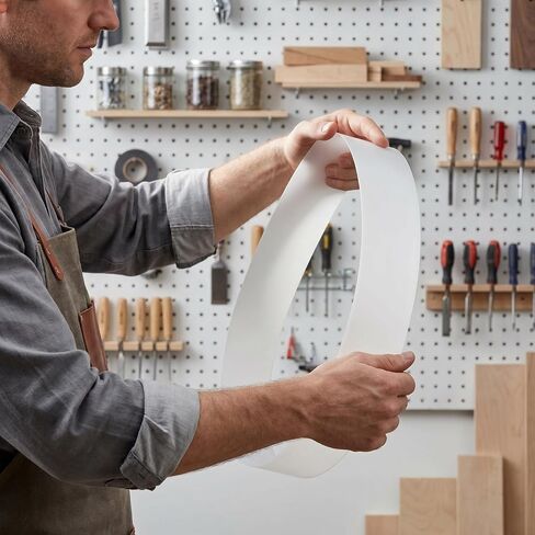 Flexible LED Light Strip Diffuser Sheet 48x4 Inches White Acrylic Panel with Milky White Seamless Look, Heat-resistant and Easy to Bend for Home and Workspace Lighting in Kuwait