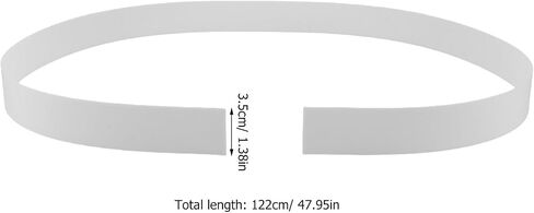 Flexible LED Strip Diffuser Channel for Ceiling Lamp Strip, Acrylic Material with Enhanced Light Diffusion and Protection, Bendable Design for Residential Interiors and Bedroom in Kuwait