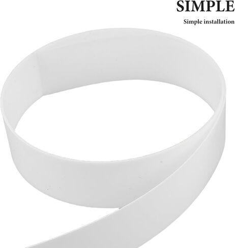 Flexible LED Strip Diffuser Channel for Ceiling Lamp Strip, Acrylic Material with Enhanced Light Diffusion and Protection, Bendable Design for Residential Interiors and Bedroom in Kuwait