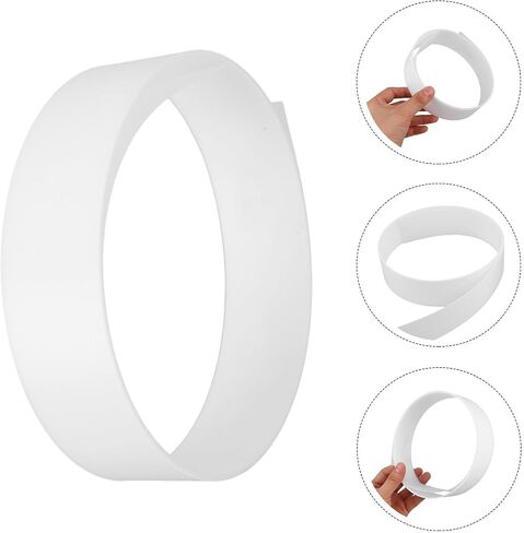 Flexible LED Strip Diffuser Channel for Ceiling Lamp Strip, Acrylic Material with Enhanced Light Diffusion and Protection, Bendable Design for Residential Interiors and Bedroom in Kuwait