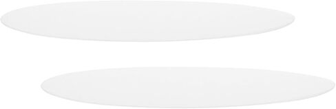 NOLITOY 2pcs Acrylic round Ceiling Light Diffuser Panel Cover 14.76 Inch Replacement for Drop Ceiling Fixtures, White Lampshade Diffuser Sheet for Comfortable and Long Term Use in Home in Kuwait