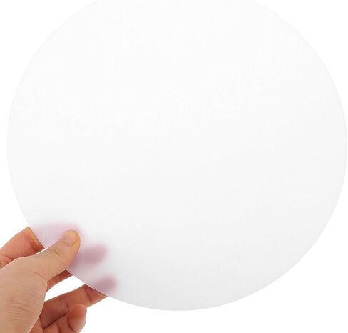 SHINEOFI 2pcs White Acrylic Ceiling Light Diffuser Panel Cover with Simple Installation, Compatible Fixture Replacement for LED Ceiling Light Fixtures and Home Lighting in Kuwait