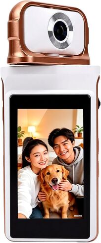 EBTOOLS Handheld Digital Camera with 180 Rotating Lens, 1080P 64MP 10X Zoom 3 Inch Touch Screen, WiFi Selfie Camera for Travel Vlogging in Kuwait
