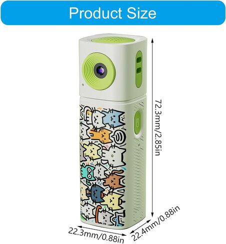Wearable Keychain Video Camera with 2K and 32GB Storage Perfect for Everyday Moment Capturing Camera in Kuwait