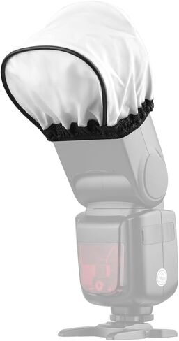 Jiawu Universal Flash Diffuser Softbox, Portable Foldable Elastic Light Modifier for Camera Speedlites, with Enhanced Light Output and Softened Harsh, for Photography Lighting (8pcs) in Kuwait
