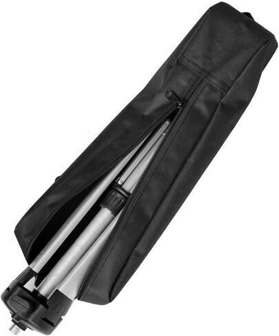 ASHATA Tripod Carrying Case, Heavy Duty Thickened Oxford Cloth Bag with Shoulder Straps,Compact Case with Full Length Zippered Closure Plus Fits Tripod Light Stand (10 * 10 * 50CM) in Kuwait