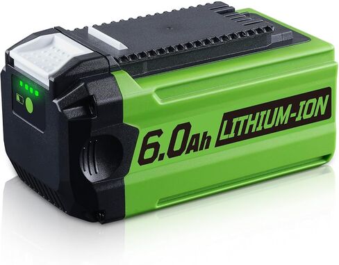 GWL1820 29462 6.0 40V Lithium-Ion Battery Replacement for Greenworks 40V Battery Compatible with Greenworks Battery 40Volt 29462 Cordless Power Tools in Saudi Arabia