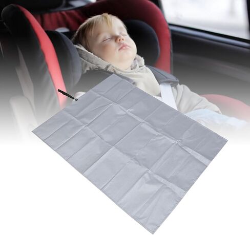 Car Seat Sunshade Cover Protection Heat Dust Cover for Baby Car Seat with 420 Silver Coated Oxford Cloth for U in Kuwait